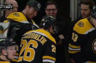 The Unforgettable Moment: Marc McLaughlin's First NHL Goal with the Boston Bruins
