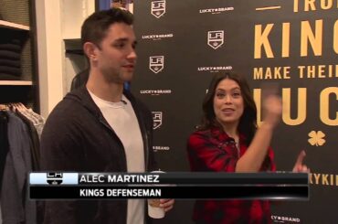 Kings Weekly: Alec Martinez at Lucky Brand store