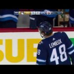 Joel Armia Gets Assist To Brendan Lemieuxs First NHL Goal | HD