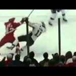 Darren Helm levels Jordan Staal