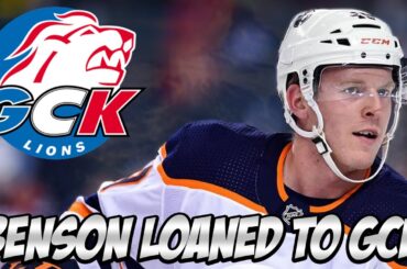 Edmonton Oilers Loan Tyler Benson To GCK Lions Of Swiss League To Start 2020-2021 Hockey Season