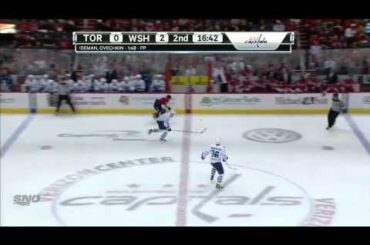 Dion Phaneuf vs. Alex Ovechkin 12/9/11