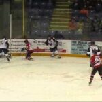 Forbes SH Goal Merritt Centennials BCHL