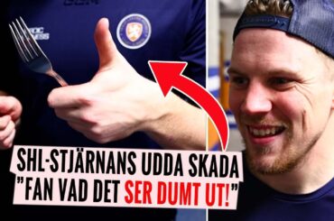 SHL-stjärnans udda skada: ”Fan vad det ser dumt ut!”