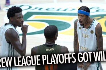 Frank Nitty & Ty Glover INSANE Drew League Playoff ending!