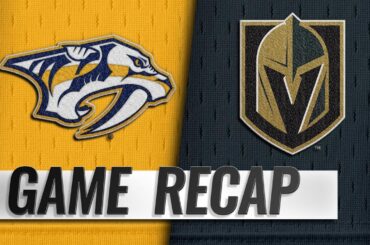 Saros leads Preds to 2-1 win with 47 saves