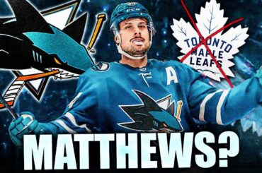 AUSTON MATTHEWS TO THE SAN JOSE SHARKS? TORONTO MAPLE LEAFS RUMOURS (NHL Huge Trade News Today 2023)