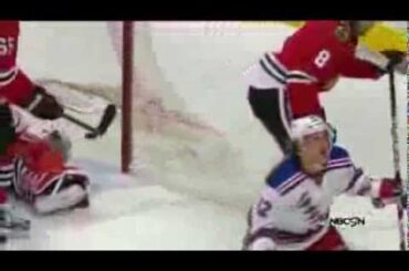 Carl Hagelin Game Winner Against Chicago Blackhawks 1/8/14