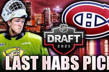 THE LAST HABS PROSPECT OF THE 2021 NHL ENTRY DRAFT (Montreal Canadiens Pick Joe Vrbetic) News Today