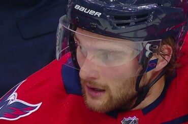 Capitals’ Nathan Walker gets credit for goal, his first ever in NHL