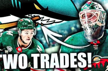 TWO TRADES BETWEEN MINNESOTA WILD & SAN JOSE SHARKS: RYAN DONATO, DEVAN DUBNYK FOR DRAFT PICKS (NHL)