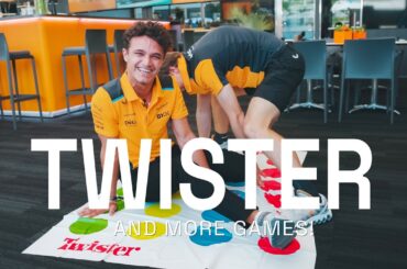 Lando Norris and Oscar Piastri take on Twister and more British Summer Games!