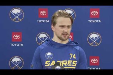 Rasmus Asplund Postgame Interview vs New York Rangers (11/21/2021)