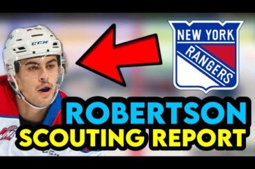 How Good Is New York Rangers PROSPECT Matthew Robertson ! Scouting Report