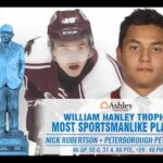 2019 - 2020 OHL Awards | William Hanley Trophy | Nick Robertson