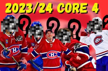 Predicting the Montreal Canadiens Core 4 for 2023/24 and 2026/27