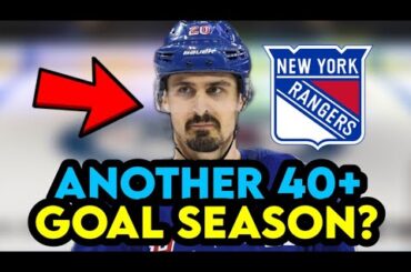 Can New York Rangers Chris Kreider Have Another 40+ Goal Season?