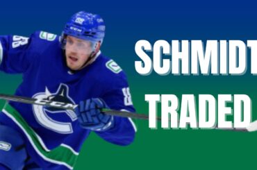 Canucks news: Nate Schmidt traded to the Winnipeg Jets for 2022 3rd rounder