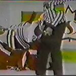 Linesmen break up Joe Kocur and Marty McSorley and Harold Snepsts vs Kevin McClelland - Mar 14, 1986