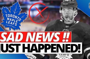 OH YES! IT HAS BEEN REVEALED! BAD NEWS! TORONTO MAPLE LEAFS NEWS TODAY! NHL NEWS!