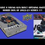 8 YOUNG GUN BOX!! OPENING ANOTHER HOBBY BOX OF 2022-23 UPPER DECK SERIES 1!!