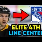 New York Rangers Signed The PERFECT 4th Line Center! WON MULTIPLE CUPS!