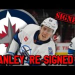 Winnipeg Jets Re-Sign Logan Stanley to 1x1M Contract!! Jets Fan Reaction!!