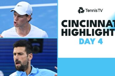 Djokovic Makes His US Return; Sinner & Lajovic Meet | Cincinnati 2023 Day 4 Highlights