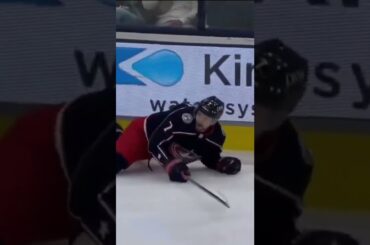 Sean Kuraly Dirty Hit on Dmitri Orlov? NHL 2022 Weird! #shorts #hockey