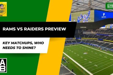 Los Angeles Rams Vs Las Vegas Raiders Preseason Preview