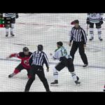 NHL Fight: Dallas Stars' Jamie Benn vs. New Jersey Devils' Miles Wood