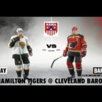 NAHA 2022-23 Season - Hamilton Tigers @ Cleveland Barons (Barons' Home Opener)