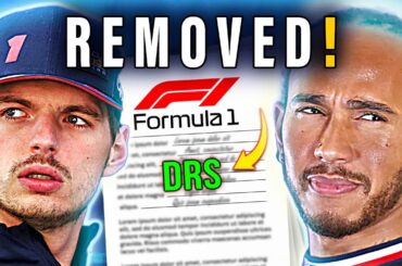 Huge Shake Up For F1 After Major Update on DRS!