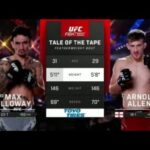 Max Holloway vs Arnold Allen full fight