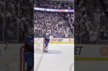 Colorado Avalanche Crowd Chanting “Frankie” for Pavel Francouz🗣️🔥 | NHL Goalie Chant