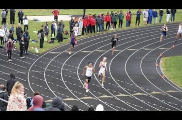 Korbin Martino vs. Justin Braun Pt. 2 | Boys 400m Final - 2021 OHSAA D1 Region 3