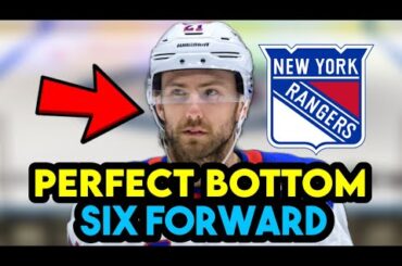 This New York Rangers Player Is The PERFECT Bottom 6 Forward!