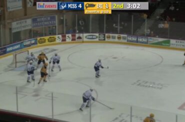 Jake Ingham's second-period saves in win at Erie -- 1/3/18