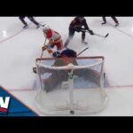 Mike Smith Shuts The Door And Makes Back-To-Back Saves On Johnny Gaudreau And Matthew Tkachuk