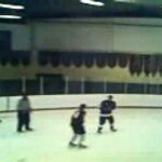 CSHL Hockey Fight: Myeroff vs Lockwood