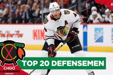 Did Any Chicago Blackhawks Make the Top 20 Defensemen List? | CHGO Blackhawks Podcast