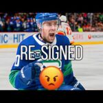 Jim Benning, WHY!? (Tanner Pearson Re-Signed)