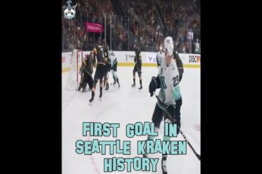 RYAN DONATO SCORES FIRST GOAL IN SEATTLE KRAKEN HISTORY! #Shorts