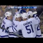 Andreas Johnsson 1st NHL Playoff Goal | Game 5 | Toronto Maple Leafs @ Boston Bruins - 4/21/2018