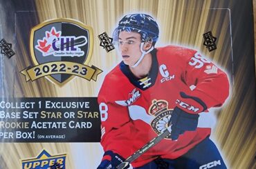 Brand New 2022-23 Upper Deck CHL Hobby Box Break | Connor McDavid Gold 🤩 😁 😳 📦