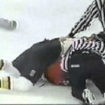 94-09-14 Brent Fedyk (Philadelphia Flyers) vs. John Gruden (Boston Bruins)