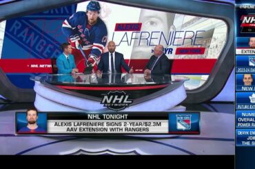 Lafrenière, Rangers Agree to Two-year Contract