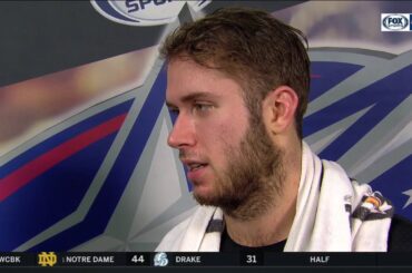 Ryan Murray describes how Columbus fed off their home crowd | BLUE JACKETS-MAPLE LEAFS POSTGAME