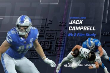 JACK CAMPBELL- Film Study of Wk 2 of the preseason #lions #detroitlions #detroit