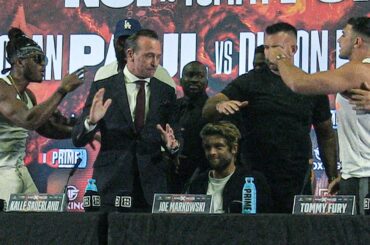 CHAOS!! KSI vs Tommy Fury • FULL PRESS CONFERENCE • feat Logan Paul vs Dillon Danis